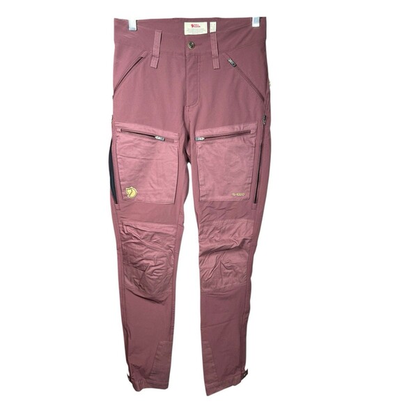 Women's Fjallraven Keb Trouser Hiking Pants G-1000 Size EU 34 US 2 Short